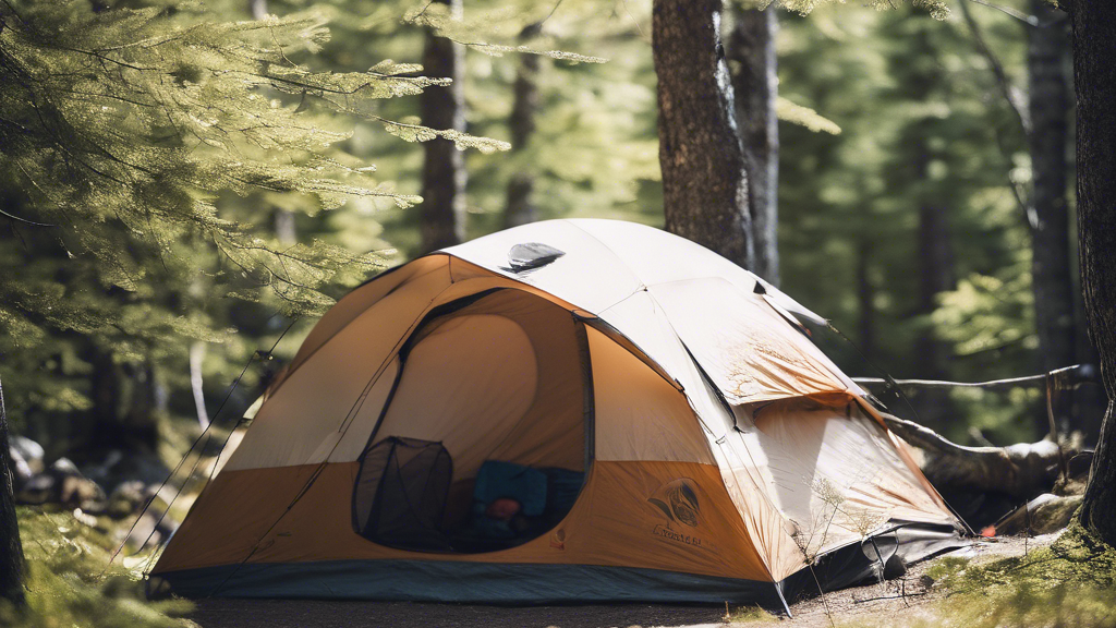 Illustration détaillée sur Découvrez le Camping au Canada : Aventure, Nature et Détente