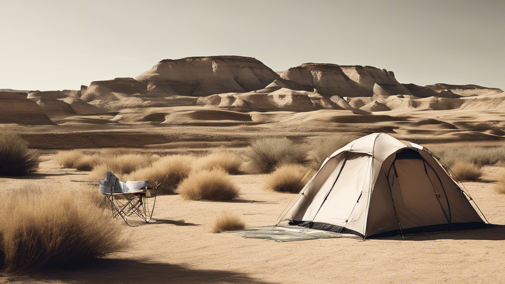 Illustration détaillée sur Découvrez le camping dans les Bardenas : nature, aventure et détente