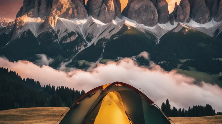 Découvrez le meilleur du camping dans les Dolomites italiennes