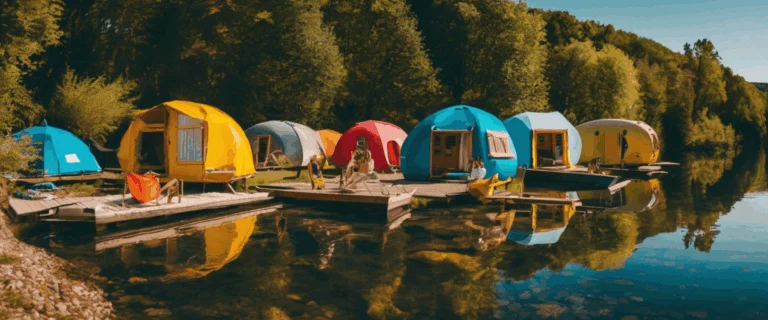Découvrez le Top des 7 Campings Flottants Insolites pour une Expérience Immersive Unique en France